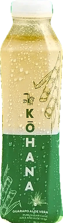 Botella de Kōhana Jugo de Caña Aloe Vera, 350 mL